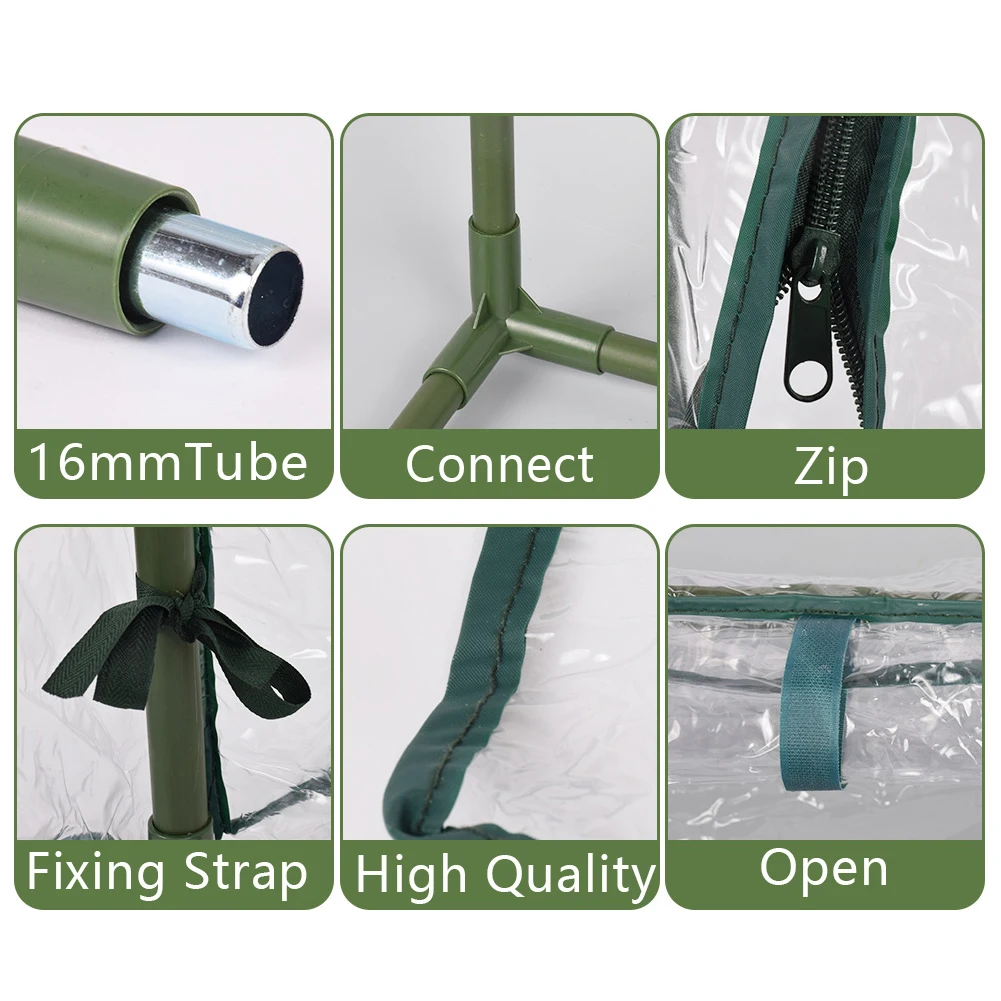 

Малогабаритная ПВХ-теплица для балкона, столешницы или подоконника: закрытая среда для защиты и поддержки роста растений