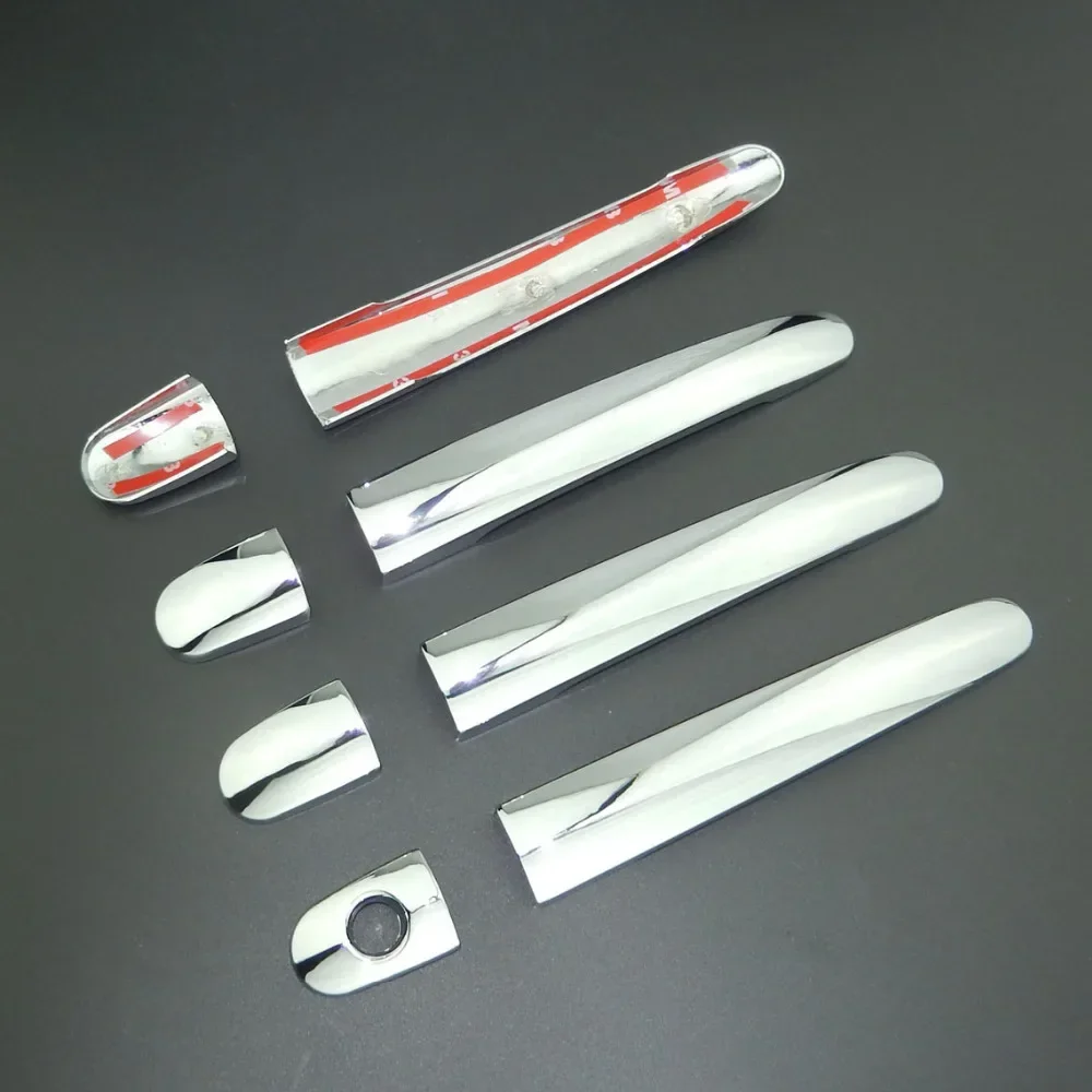 For Chevrolet chevy Daewoo Lacetti 2004-2009 ABS Chrome Side Door Handle Cover & Door Bowl Cover Car Styling 2005 2006 2007 2008
