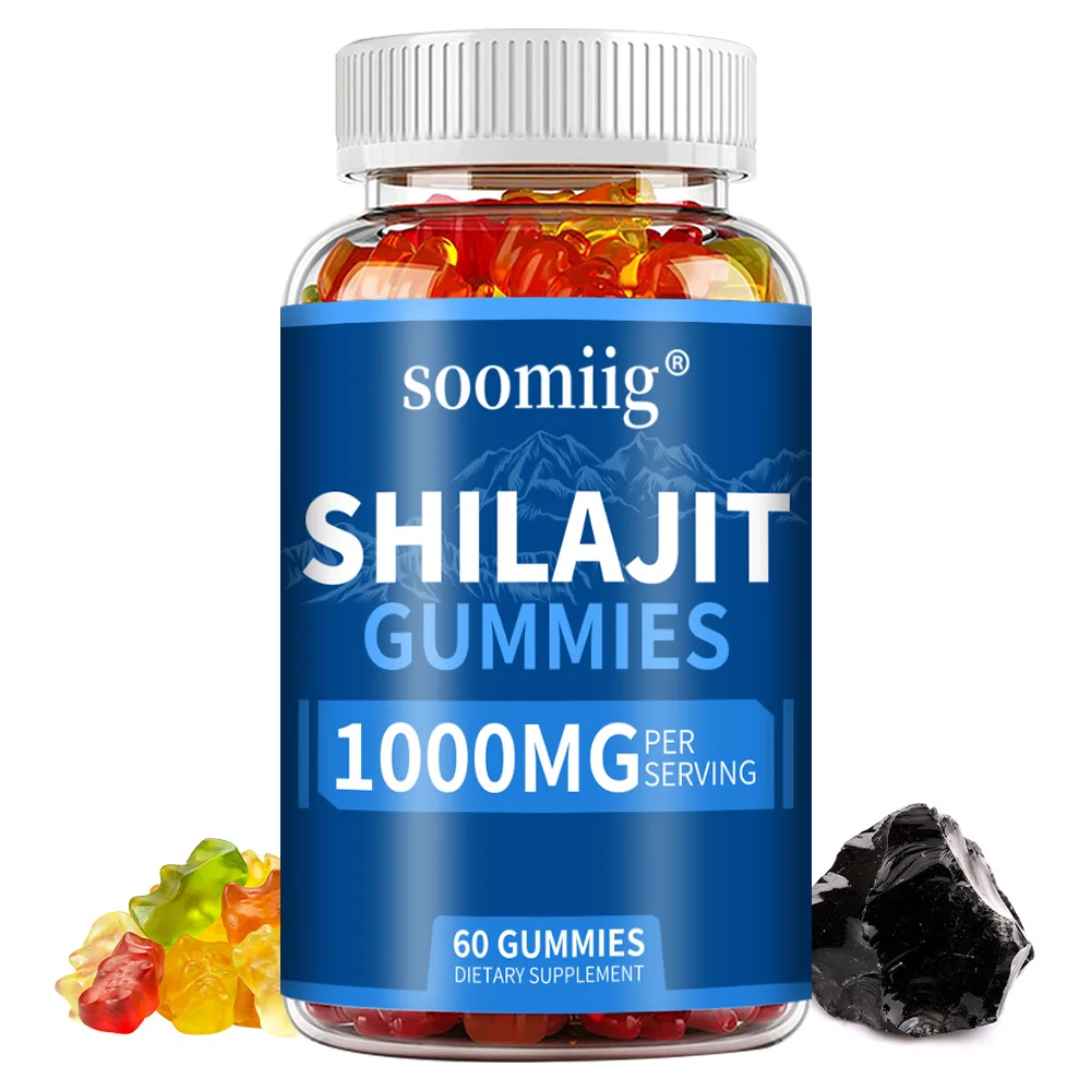 Shilajit Gummies - Stress Relief, Brain Health, Balanced Energy Levels and Anti-Aging