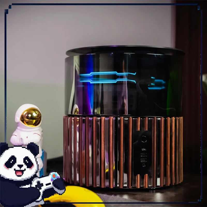 

Чехол W1 Itx 245 для видеокарты Atx Блок питания Полный пейзаж Нижняя проводка Художественный и креативный минималистичный чехол для компьютерного хоста