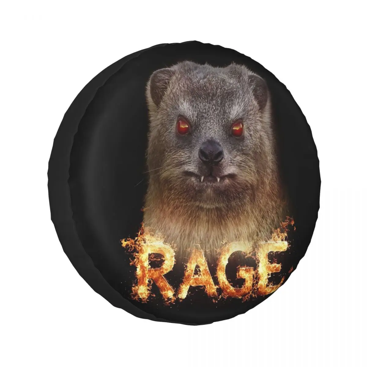 

Чехол на запасное колесо Rage Rock Hyrax In Flames для автомобиля Mitsubishi 4x4, защитные чехлы для колес 14 дюймов, 15 дюймов, 16 дюймов, 17 дюймов
