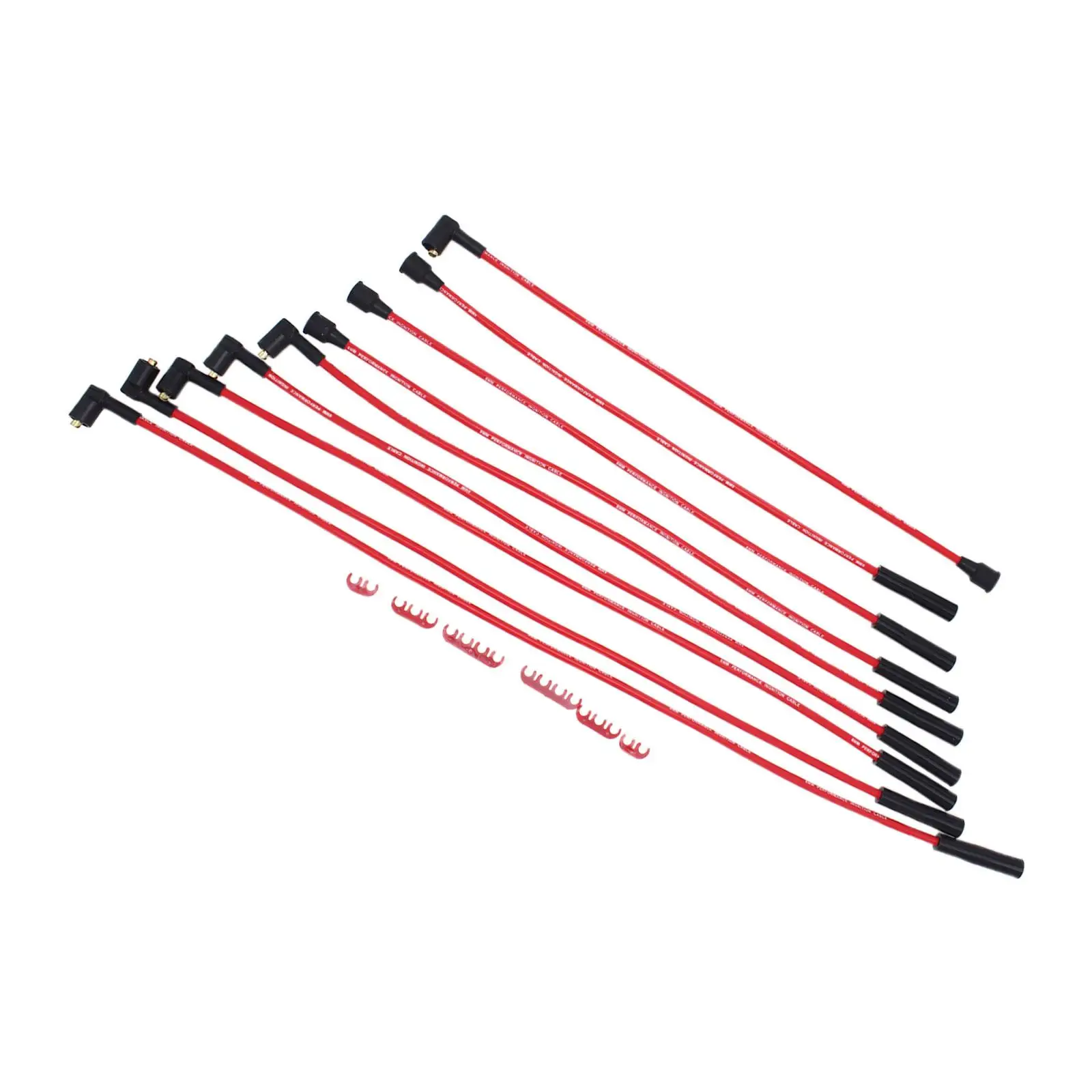 

9Pcs 8mm Leads Spark Plug Cables for Land Rover Replace Parts Accessory