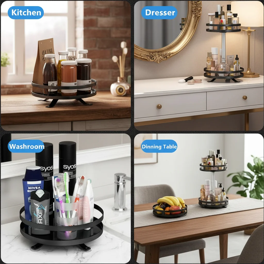 Multifunktional 360 °   Drehba – Kitchen Baking Tray Organizer Bewertung und Preis
