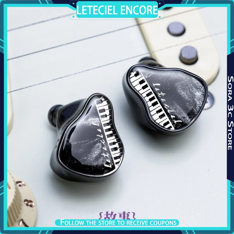 

Наушники Hi-Fi LETECIEL ENCORE, эргономичный дизайн, внутриканальные, кабель из бескислородной меди с серебряным покрытием, высококачественные музыкальные наушники