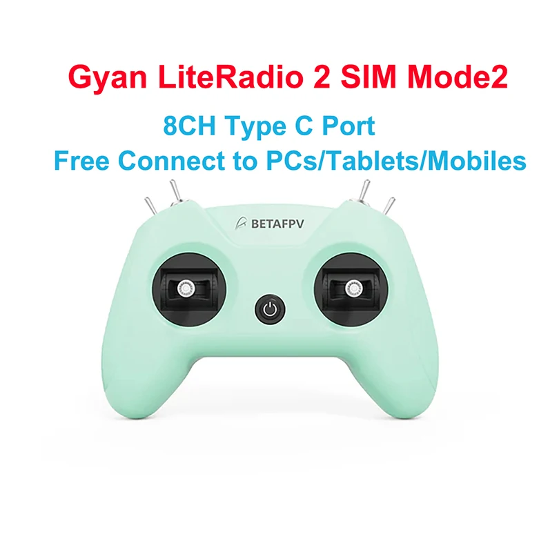 BETAFPV LiteRadio 2 وحدة تحكم SIM 8CH وحدات تحكم محاكي لـ DJI/ل PhoenicRC6 دعوى للكمبيوتر اللوحي المحمول لطائرات بدون طيار FPV #2