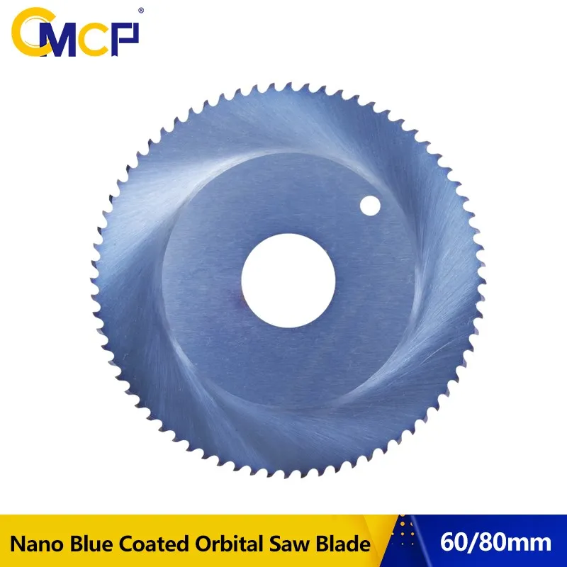 1pc 68/80x16mm High Speed Steel Orbital Saw Blade Nano Blue Coated Pipe Metal Cutting Blade Stainless Steel Circular Saw Blade