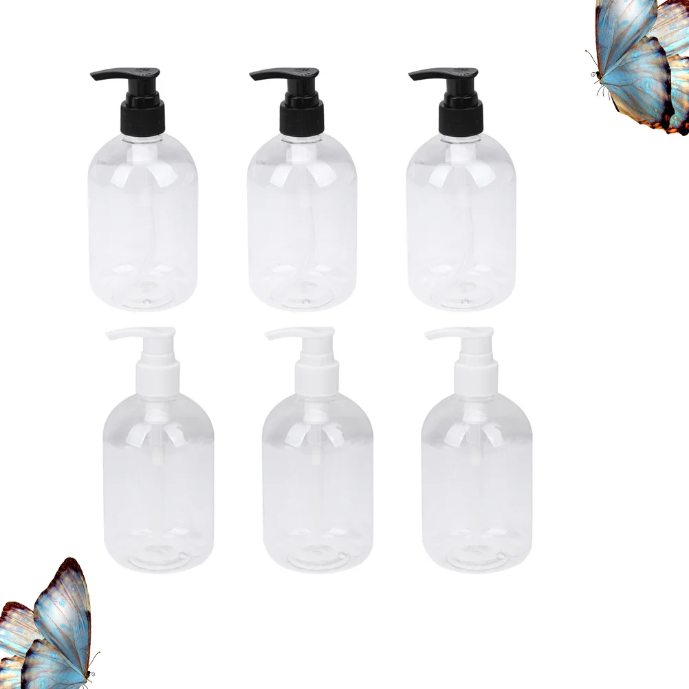 4 قطع من زجاجات محلول فارغة مع حاويات خالية من مادة Bpa لمكيف الشامبو وغسول الجسم ومنظم أدوات الزينة أثناء السفر #6