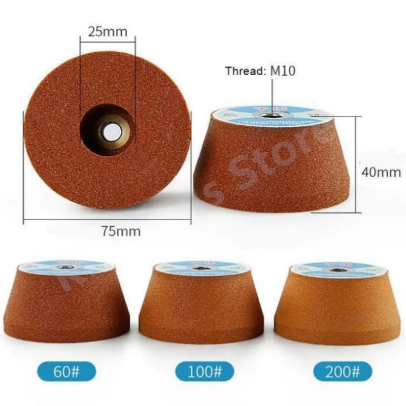 1PC Emery Polishing Wheel Metal Grinding Wheel Emery Cup For Type 100 Angle Grinder Steel Grinding Head Polishing Trimming Tools