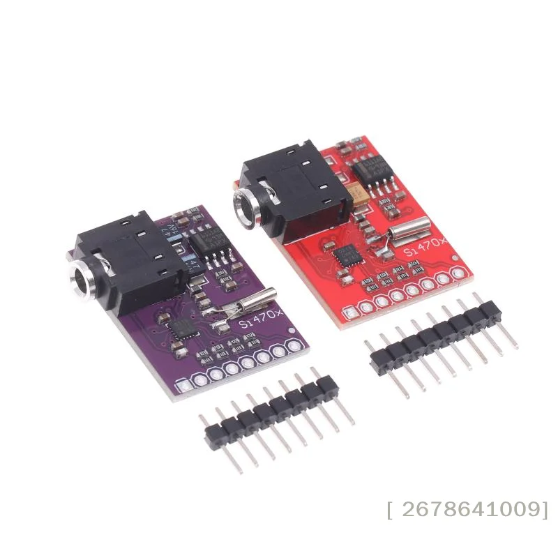 CJMCU-470 Si4703 FM Radio Receiver Breakout Board, Stereo RDS Tuner Evaluation Module with I2C Interface〔YY26〕