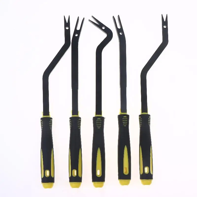 

Efficient Auto Roof Handle Disposal Tool, Non-Harming Pry Instrument for Interior Component Service.