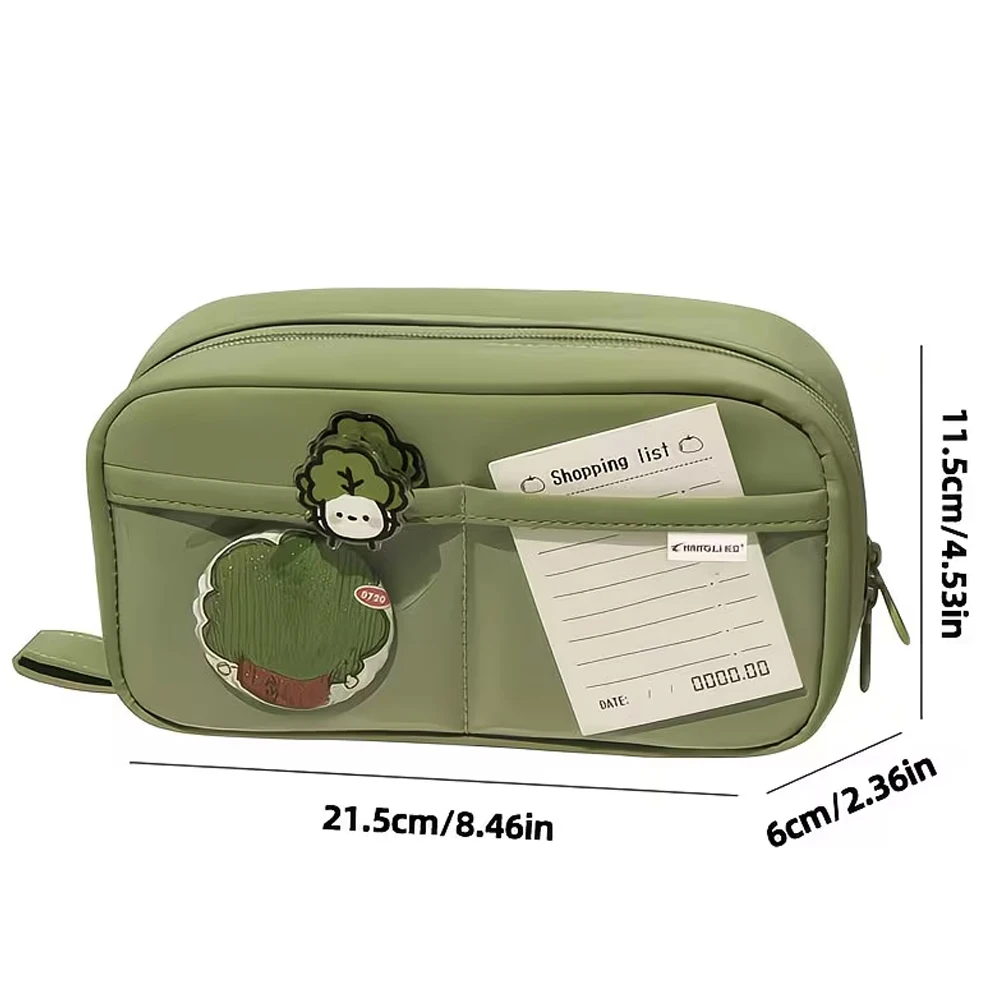 Ins-Style Large-Capacity Volcano Pencil Case, Multi-Layer Partitioned Storage, High-Appearance Stationery Organizer for Boys and Girls, Available in Various Colors, a Must-Have for Back-To-School, Portable Pencil Bag, New Niche Design That Won'T Clash with Others, Can Be Opened 180 Degrees ° Flat-Packed Minimalist Stationery Items