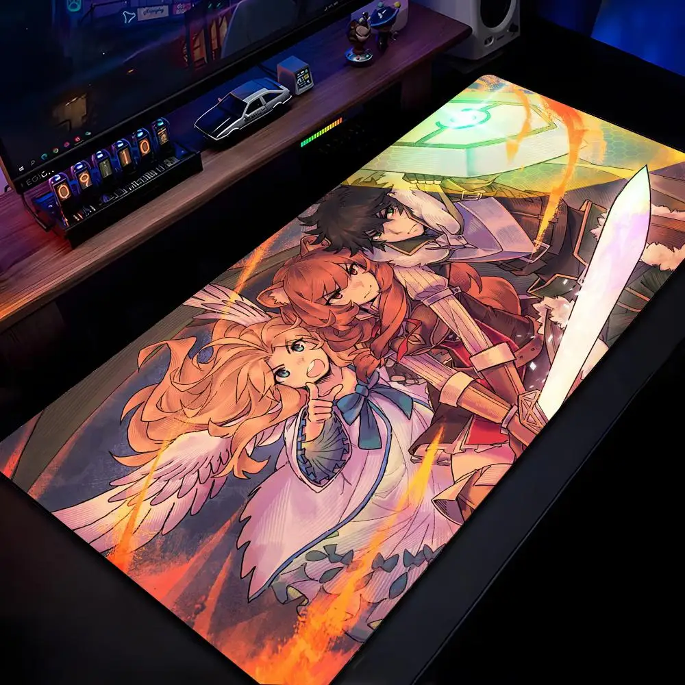 

The Rising Of The Shield Hero Mouse Pad Mousepad HD Printing Computer Gamers Locking Edge Non-slip Mouse Pad XXL90x40cm Keyboard