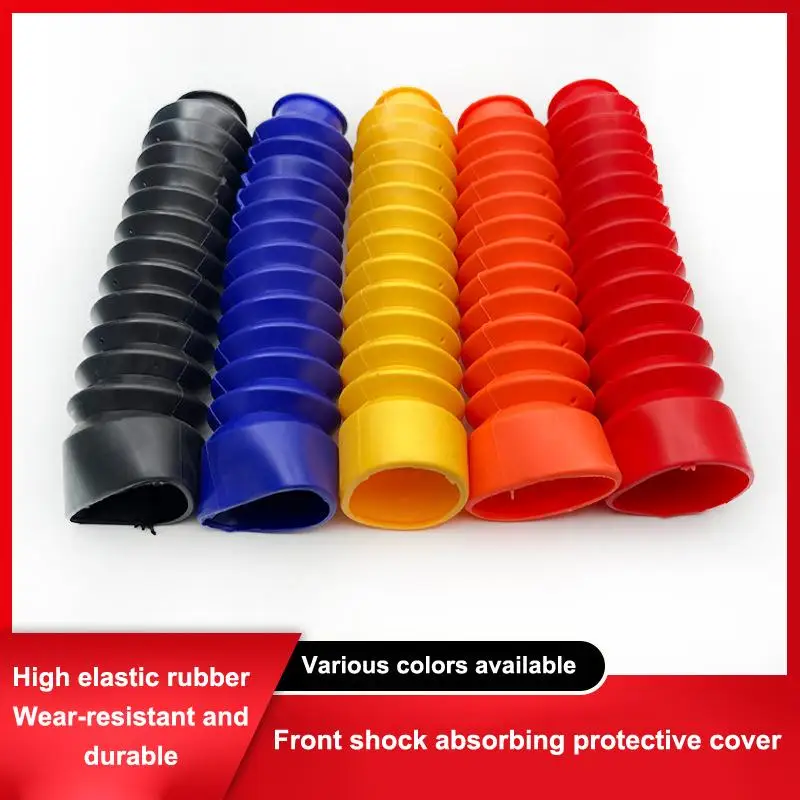 غطاء غبار من المطاط الطبيعي عالي الكثافة لامتصاص الصدمات الأمامي للدراجات النارية CG125. #4