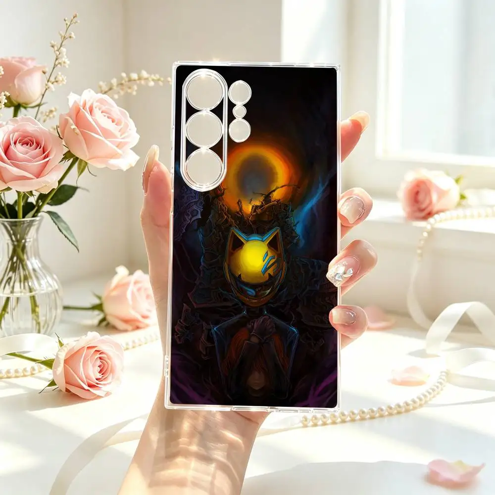 Celty Sturluson Durarara Anime Phone Case For Samsung S25,S24,S21,S22,S23,S30,Ultra,S20,Plus,Fe Transparent Cover