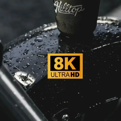Hi-Res Audio & 4K/8K Ultra HD Sticker for Car, Moto, Audio Equipment Waterproof Vinyl Decal for HIFI Sound System, 4K/8K Devices