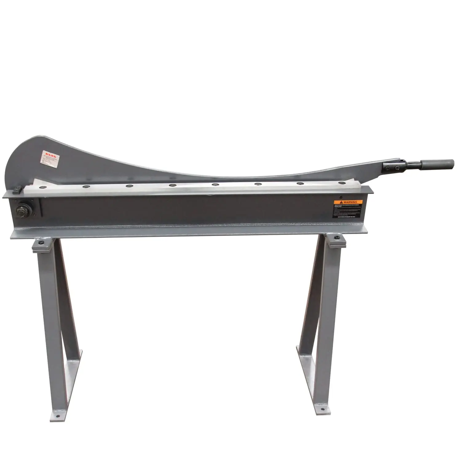 HS-1000 Industrial 32 Inch Wide 16Ga Manual Sheet Metal Cutter Portable Lever Guillotine Scissors for Metal Cutting Work