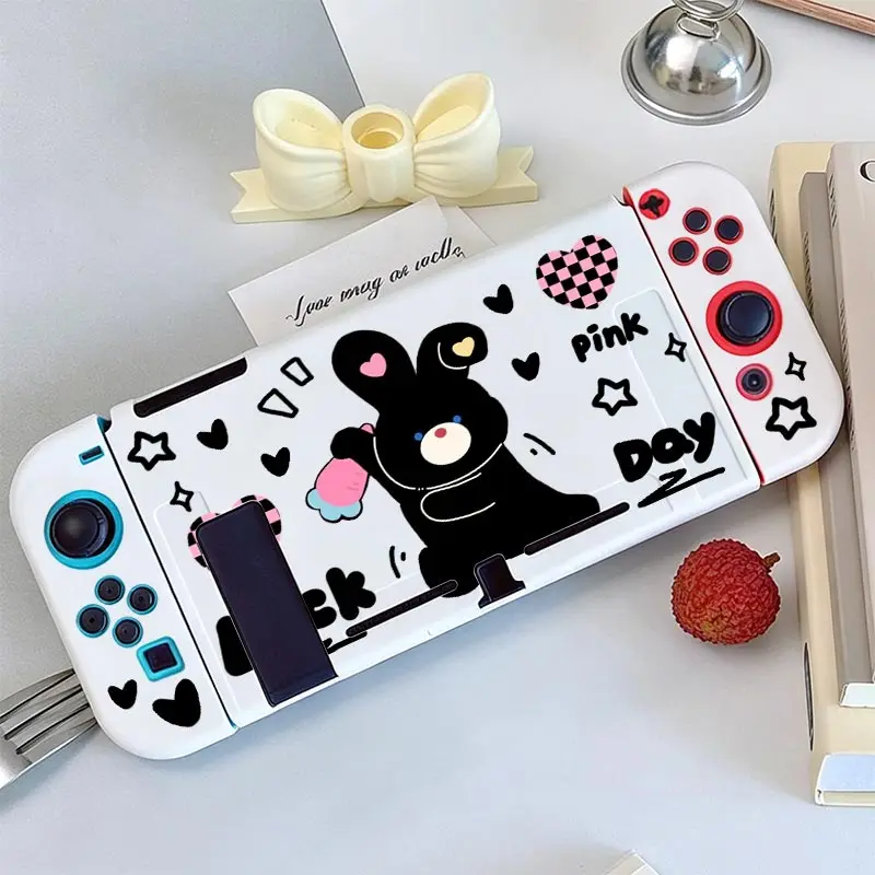 Split-type protective case for Nintendo Switch NS Sweat Slip-Resistant Controller Case Comfortable Grip Easy To Install