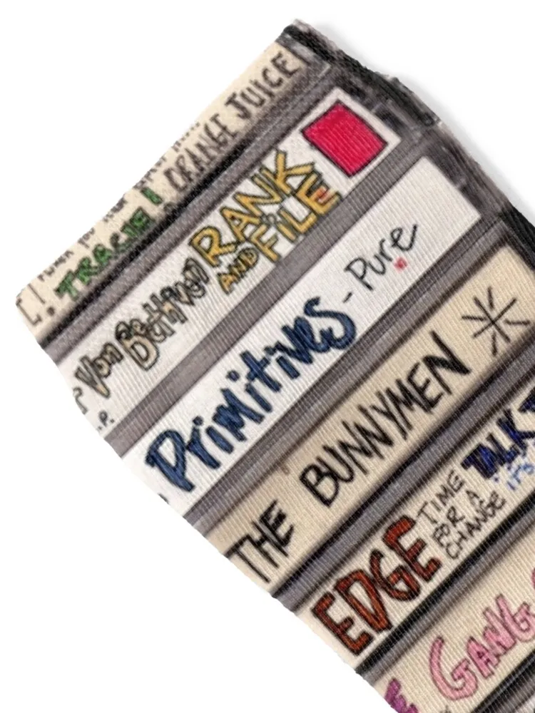 punk cassettes Socks hip hop winter gifts summer crazy Socks Female Men's
