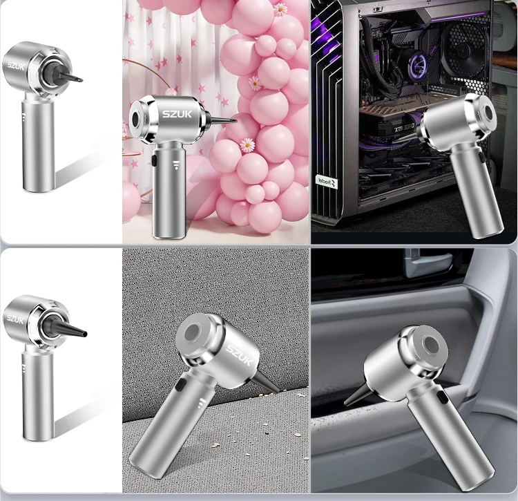 SZUK 985000PA Car Vacuum Cleaner Wireless Mini Handheld Strong Suction Cleaning Machine Portable Vacuum Cleaner for Car Home