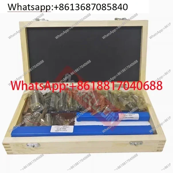 

22Pcs Keyway Broach Set Metric Size B 4Mm 5Mm C Type 6Mm 8Mm & 13Pcs Bushing Sleeve & 5Pcs Shim Kit Metalwoking Tool
