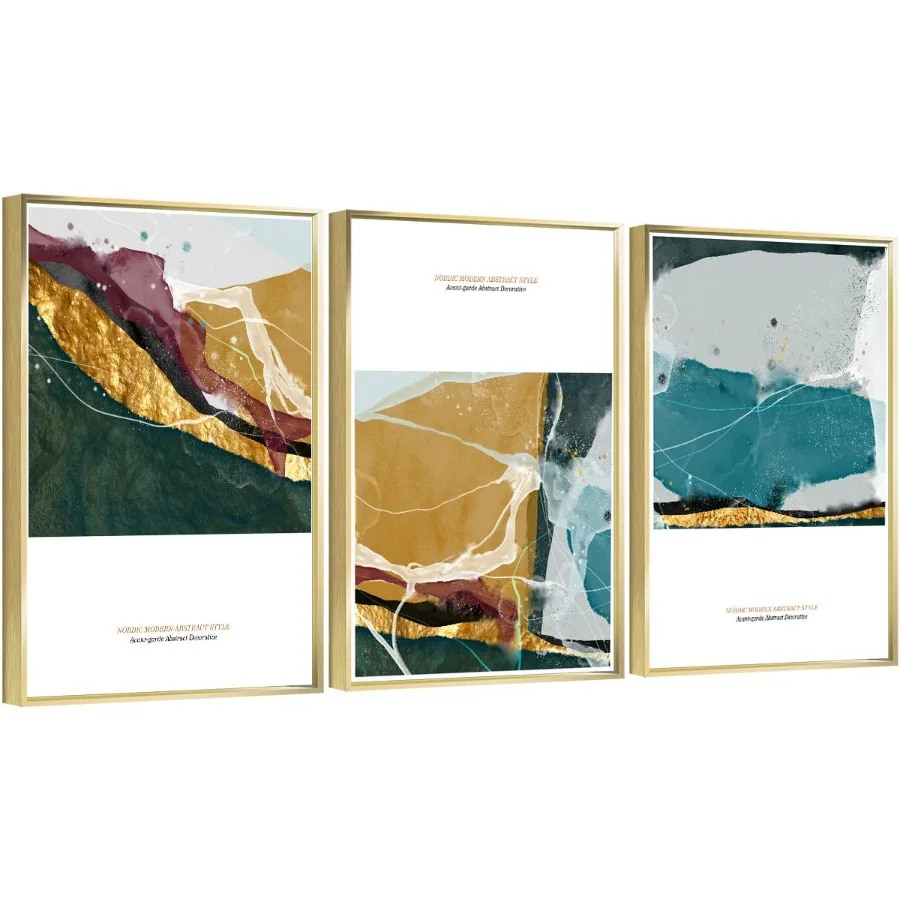 

Настенные картины на холсте в рамах: Эстетичные принты в стиле импрессионизма, 3-панельные картины для гостиной, спальни, офиса