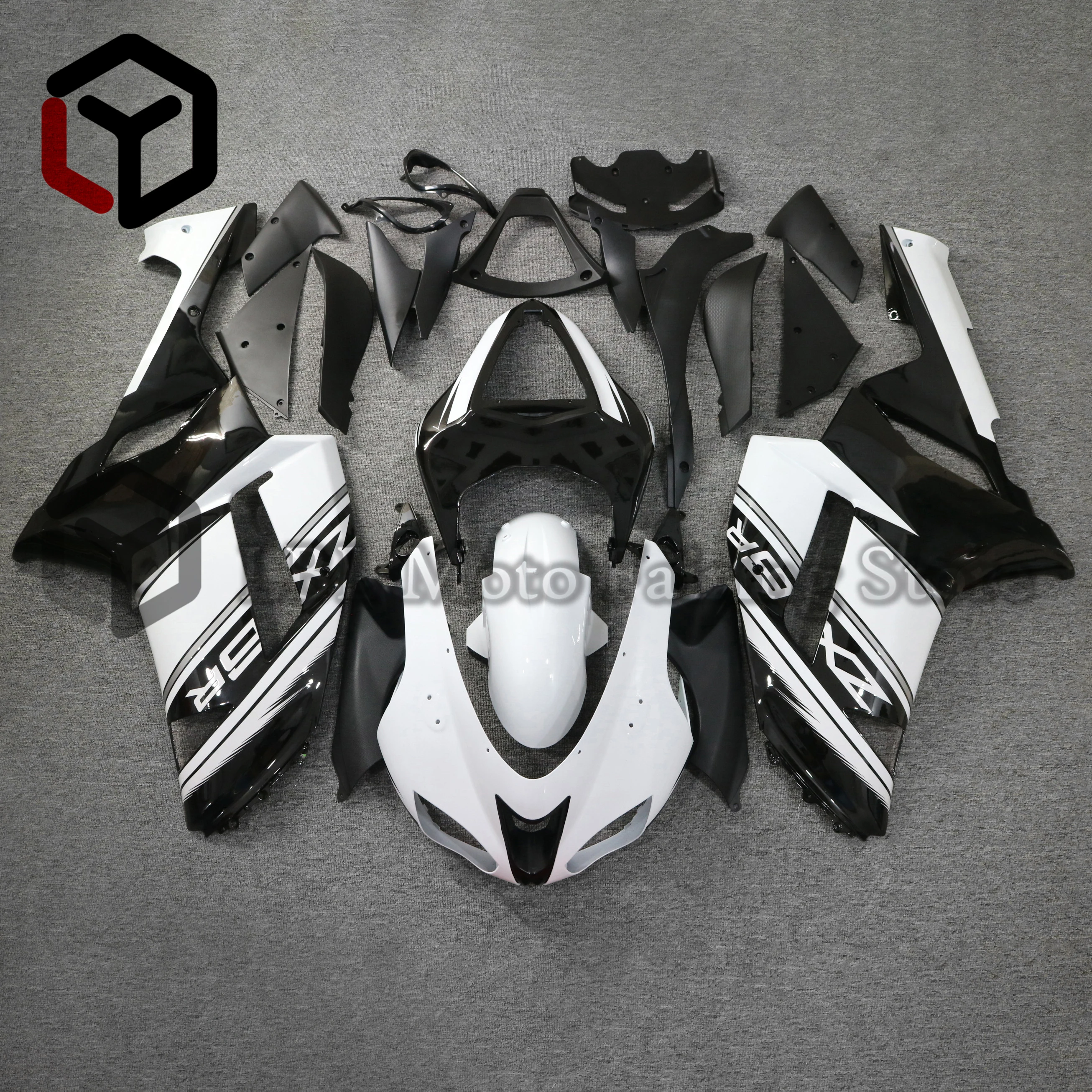 For Kawasaki Ninja636 ZX-6R 2007 2008 Motorcycle Full Body Fit Fairing For Kawasaki ZX6R Ninja636 2007 2008 Full Fairing