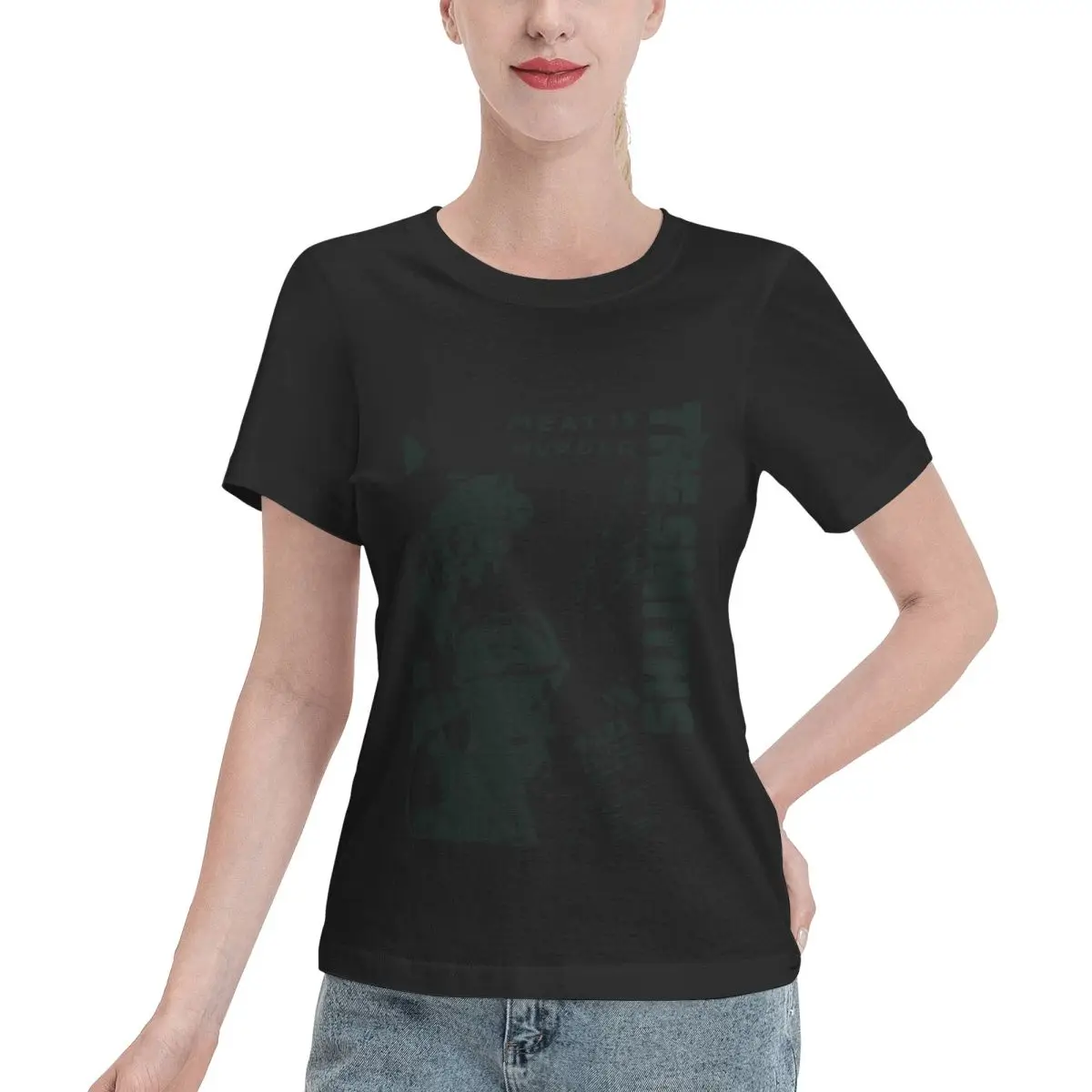 Go To Top The Smiths - Meat Is Murder (Japanese) (green Variant) Women's T-shirt Holiday Casual 100% Cotton T Shirt