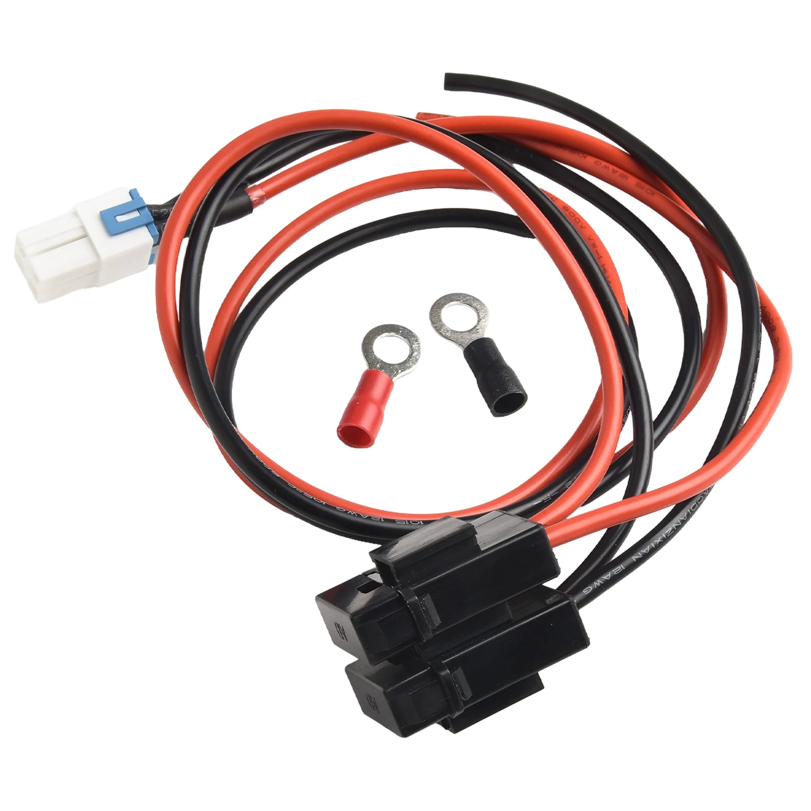 4Pin 12AWG 30A Fuse DC Power Cable Compatible with For ICOM IC7000 IC7600 FT450 TS480 FT950 for Reliable Performance