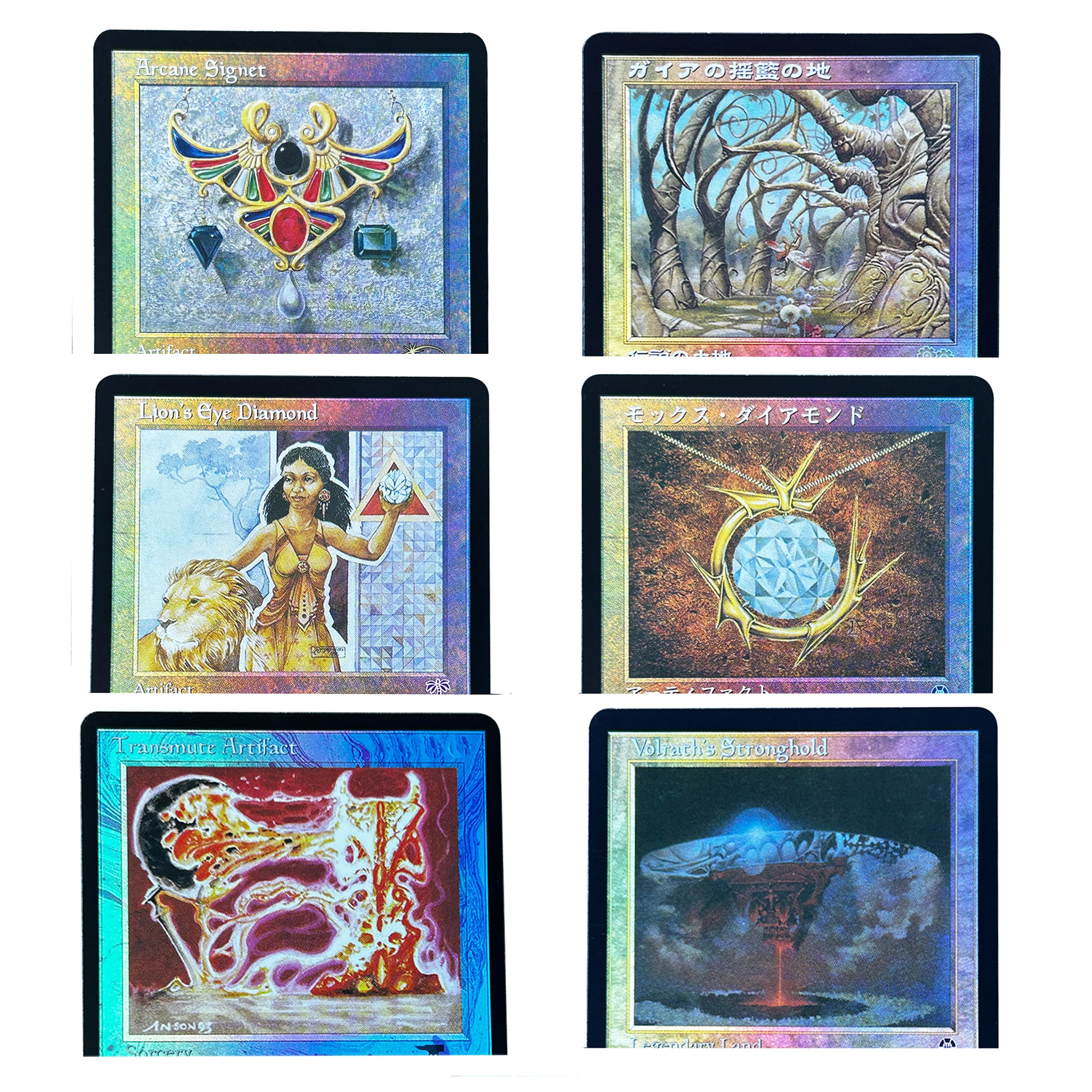 

Foil Arcane Signet OLD FRAME Nazgûl Gaea's Cradle JP Volrath's Stronghold TCG Cusom English Card Quality Board Trading Card Game