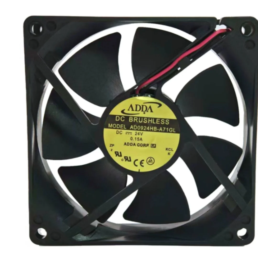 

ADDA AD0924HB-A71GL DC 24V 0.15A 90x90x25mm 2-Wire Server Cooling Fan