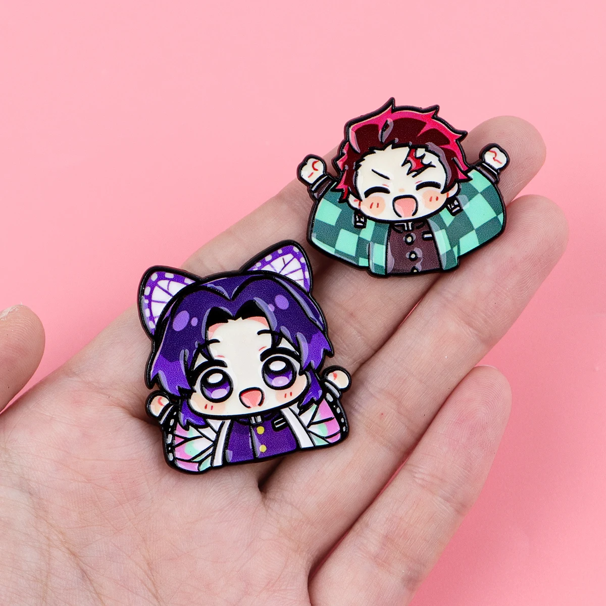 Cute Ghost Enamel Pin Cartoon Anime Badges on Backpack Women's Brooches Hat Lapel Pins Cosplay Accessories Toys Gifts view 4