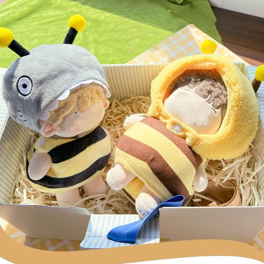 10 Cm/15 Cm/20 Cm/40 Cm Pop Kleding Pop Accessoires Veelkleurige Cartoon Bee Jumpsuit veranderende Dressing Game Vervanging Outfit