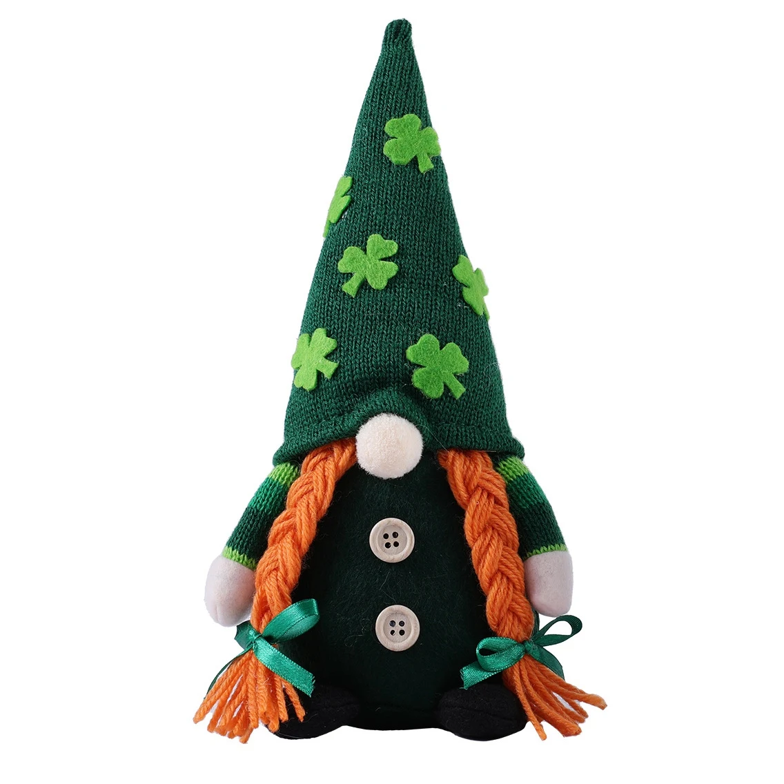 St.Patrick's Day Faceless Green Hat Gnome Plush Doll Irish Day Party Decor Saint Patricks Day Gifts for Kids,