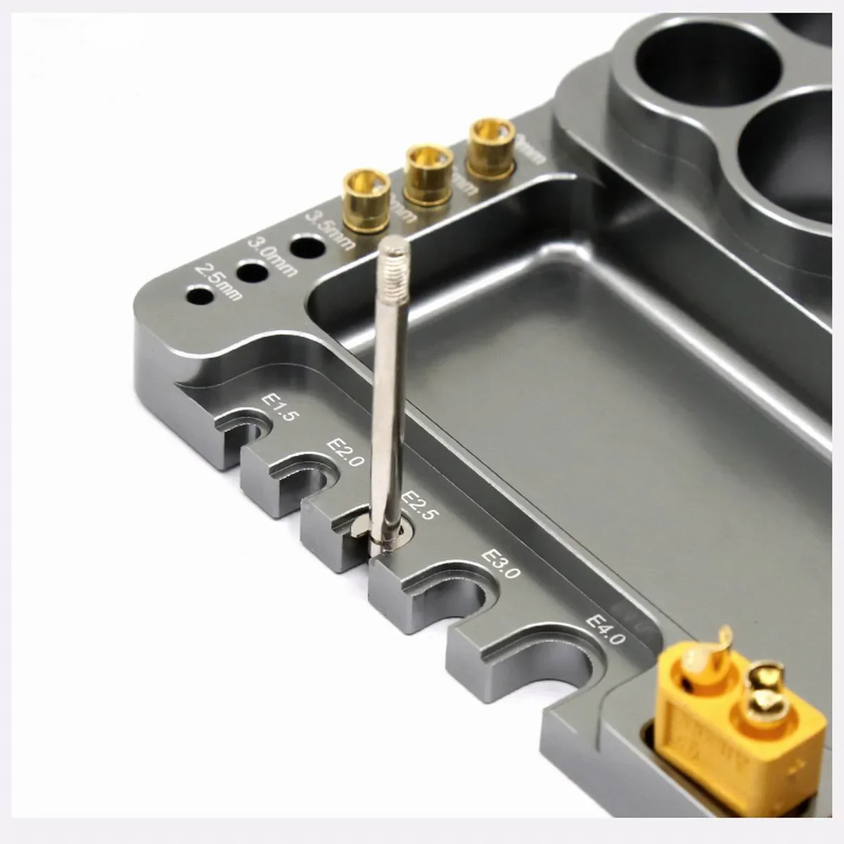 ที่วางไขควง ที่เก็บประแจ ที่เก็บเครื่องมือ ที่เก็บซ็อกเก็ต หลายช่อง แบบพกพา DIY สำหรับเรือบังคับวิทยุ รถยนต์ โดรน ควอดคอปเตอร์ UAV