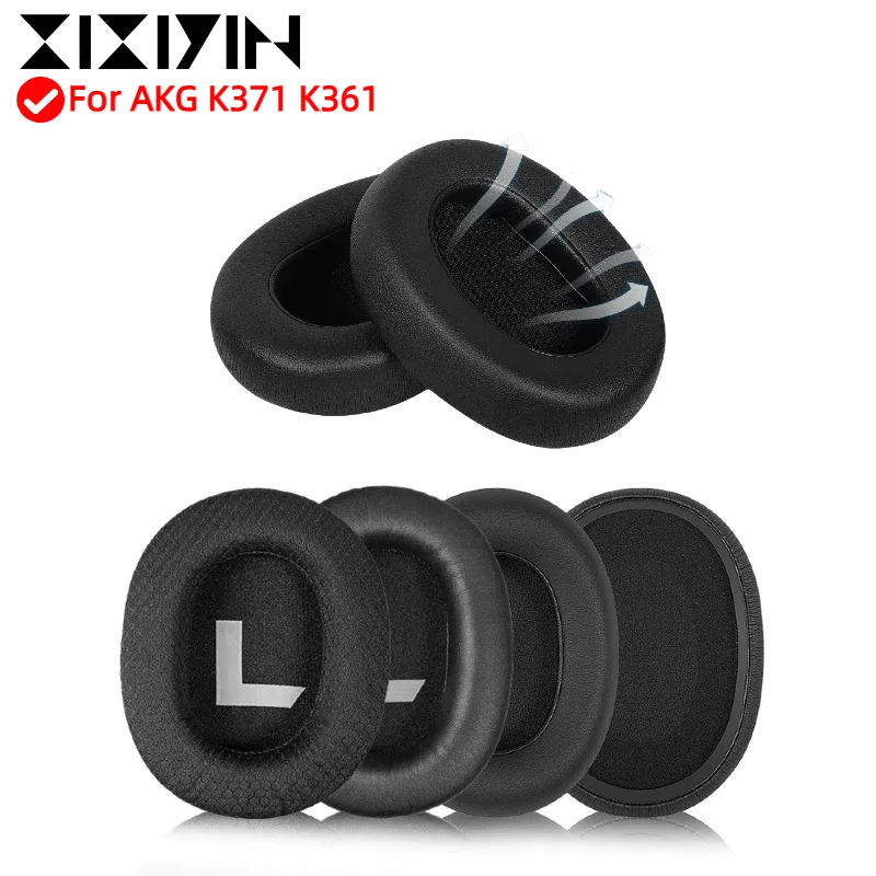 

XIXIYIN Earphone Ear Pads For AKG K371 K361 Earpads Sponge Soft Foam Cushion Replacement Headphones Accessories