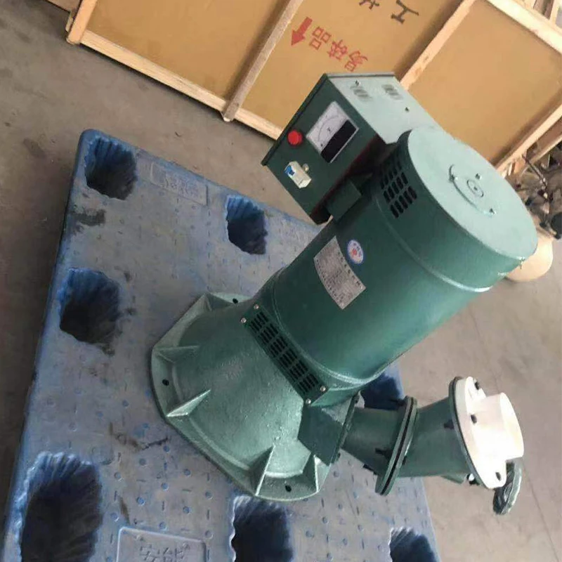 10000 W Small Portable Hydro Turbine Generator  220 V/380 V/400 V/ 50 HZ Three Phase Inclined Impact Hydroelectric Generator Set