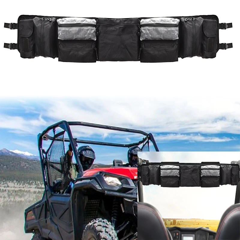 UTV ATV Front Car Bag Storage Bag For Polaris Ranger Rzr 570 800 900 Xp 1000 For Kawasaki Teryx Honda Pioneer