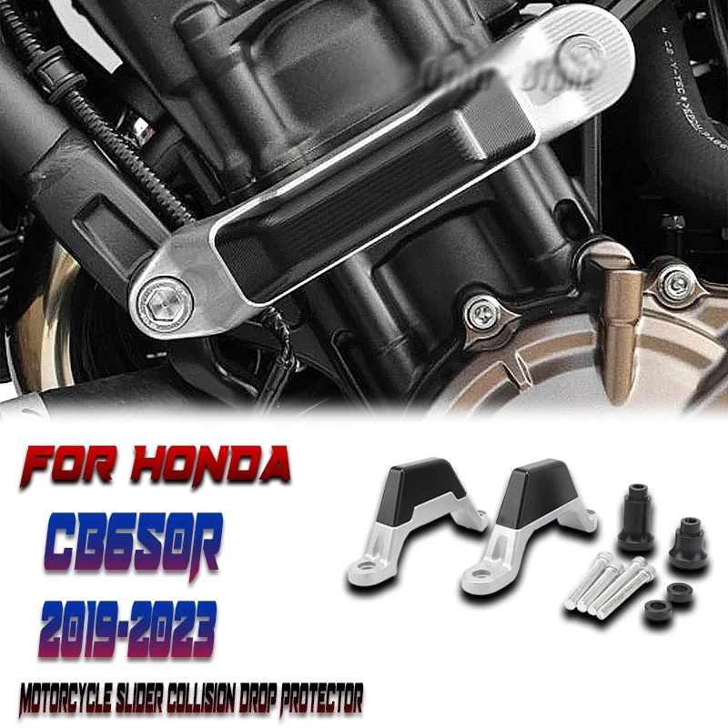 

Motorcycle Anti-Fall Frame Sliders Crash Falling Protection Protector For Honda CB650R CB 650 R CB 650R 2019 2020 2021 2022 2023