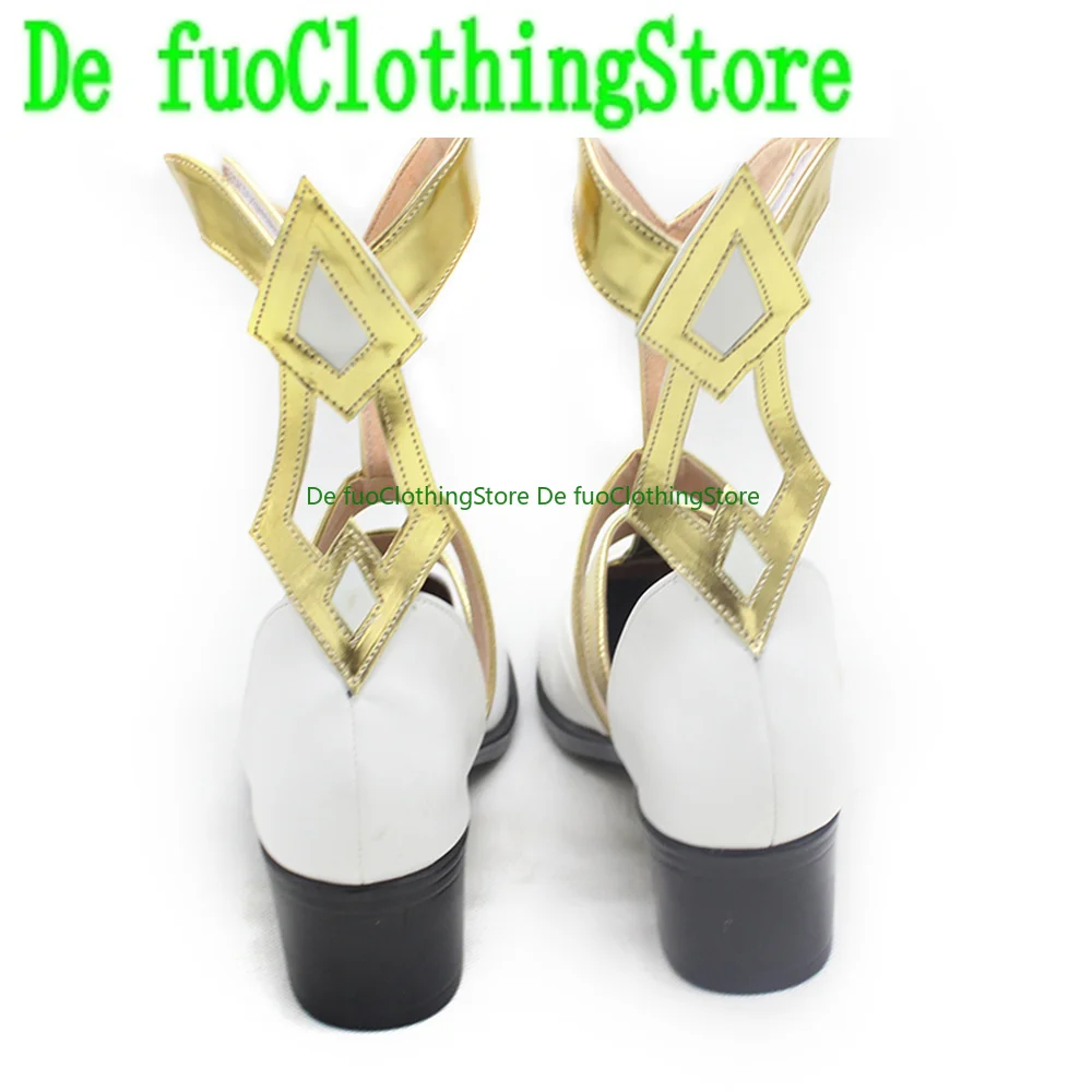 ร้านเสื้อผ้าเดฟูโอ รองเท้าคอสเพลย์คาเวห์จากเกม Genshin Impact สำหรับงานฮาโลวีน คริสต์มาส งานปาร์ตี้ตัวละครอนิเมะ