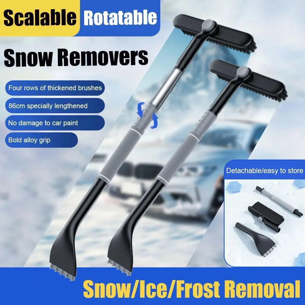 Snow Ice Scraper Snow Brush Shovel Removal Brush Car Vehicle For The Car Windshield Cleaning Scraping Tool Winter Tools Shovel