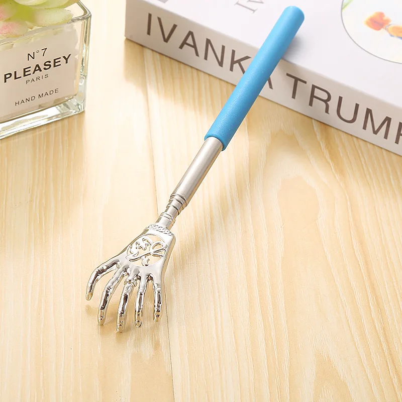 1pc Telescopic Back Scratcher Extendable Itch Scratcher Portable Massage Tool for Home Outdoor Use No Need To Ask for Help