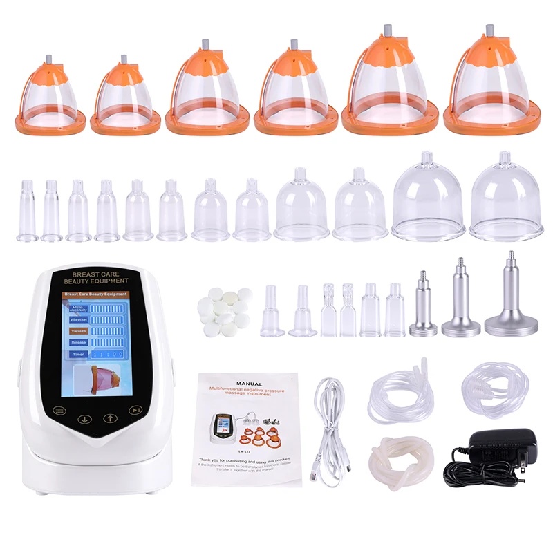 Buttocks Vacuum Treatment Machine For Slimming Lymphatic Drainage Breast Chest Massager Enlargement Enhancement & Butt Lifting