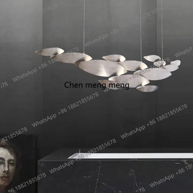 

Living room chandelier creative simple wrought iron bar art decorative lamps new