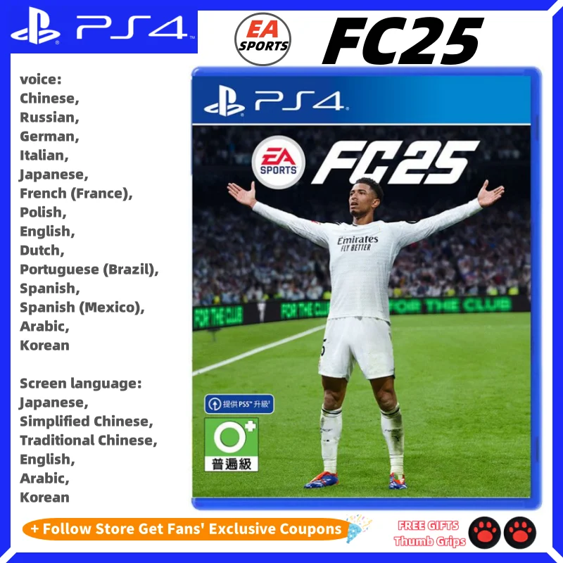 Playstatio4 PS4 Genuine NEW Game CD FC25 Playstation4 Game Card Ps4 Games Deal FC25