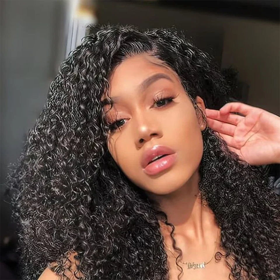 Rebecca Brazilian 100% Human Hair Bundles Kinky Curly Bundles Human Hair Extension Jerry Curly Natural Black Human Hair Weave