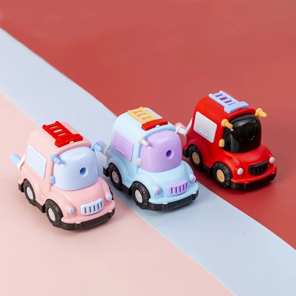 Creative Car Pencil Sharpener Children Pencil Sharpener Hand-cranked Automatically Pencil Sharpener Student