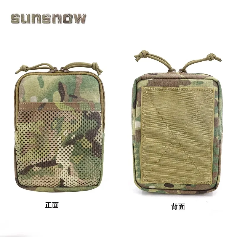 [Made by Sun Snow] Military fans tactical accessory bag, thorn surface miscellaneous bag, bird bag, attached bag, mesh expansion