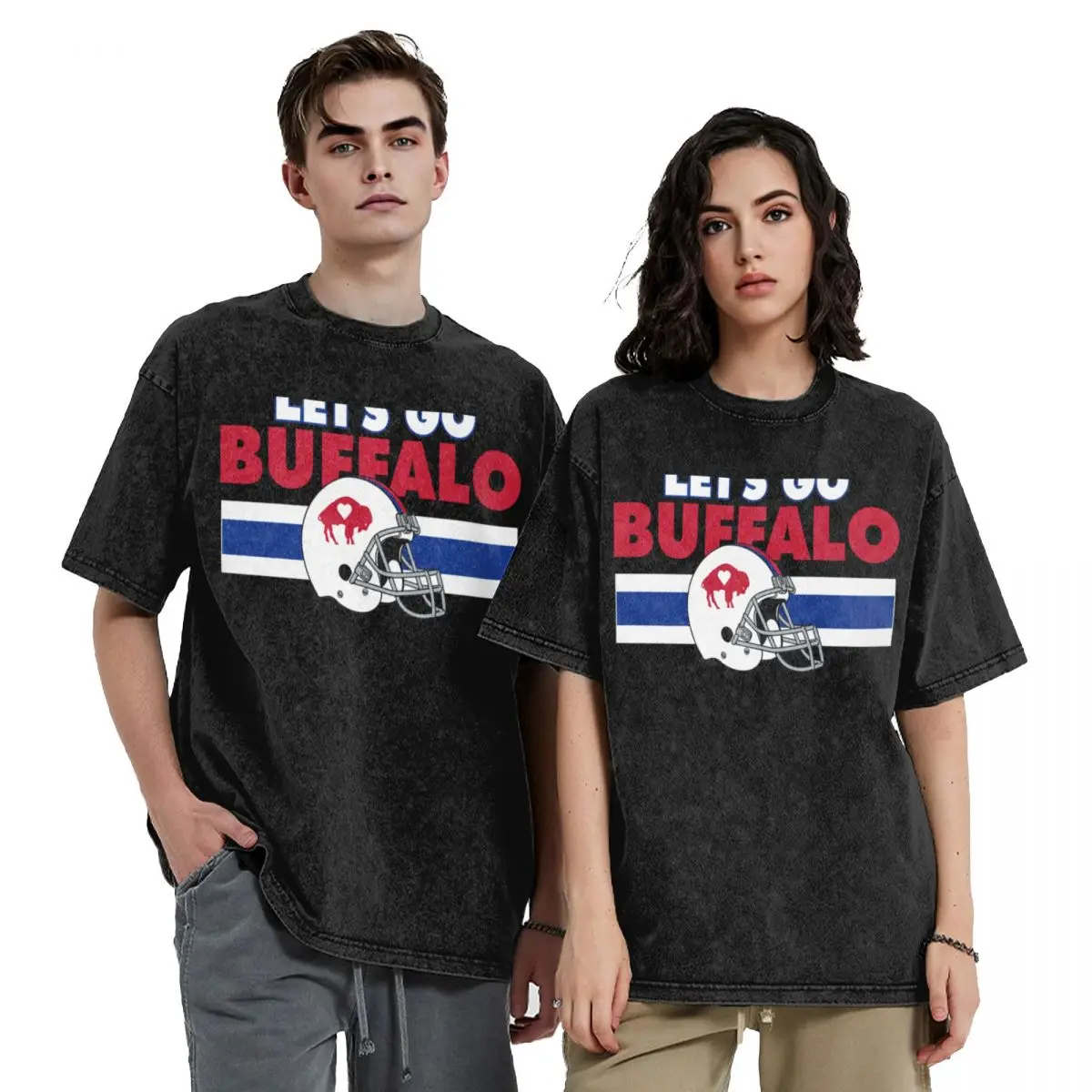 

let's go buffalove T-Shirt for a boy Clothing new edition custom shirt mens clothing