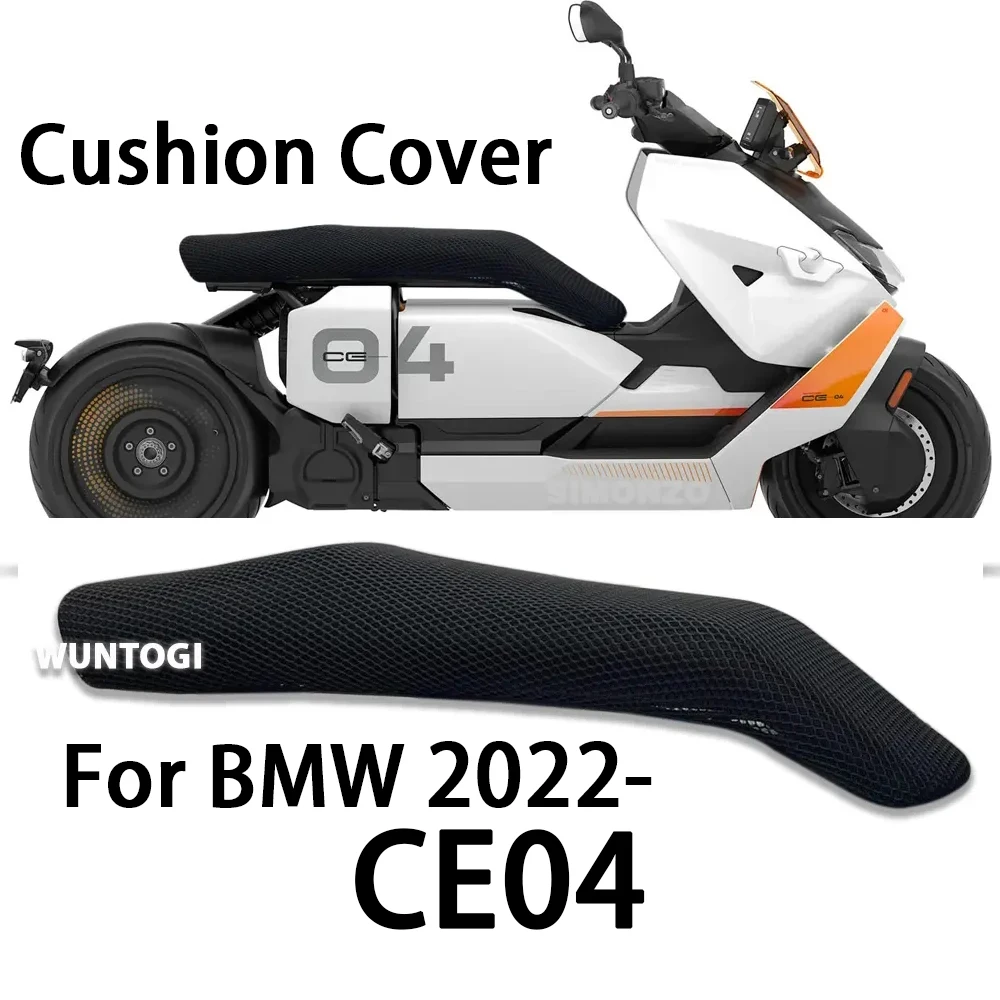 

CE04 Accessories New Motorcycle 2022- Protecting Cushion Cover For BMW CE 04 Seat Nylon Seat Cover Fabric Saddle Cushon Cover