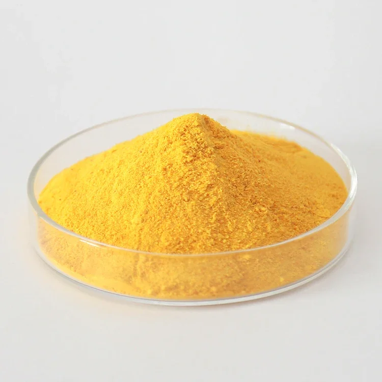 High Purity Poly Aluminium Chloride Solid Yellow Powder , For Sewage And Sludge